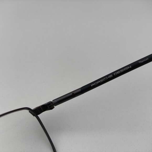 🕶️Made in Italy! Porsche Design P8766 Black Eyeglasses 56/16 140 /EUM102🕶️ - Picture 4 of 11